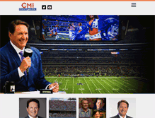 Tablet Screenshot of chrismyerssports.com